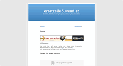 Desktop Screenshot of ersatzteile5.wemi.at